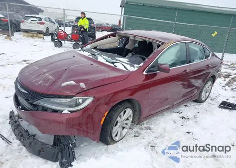 2015 Chrysler 200 Limited из США, поврежденный, VIN 1C3CCCAB3FN676268